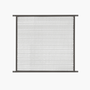 Haustiergitter aus Stahl, 30 Zoll